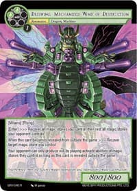 Dreiwing, Mechanized Wind of Destruction - Game of Gods: Revolution - Force of Will card