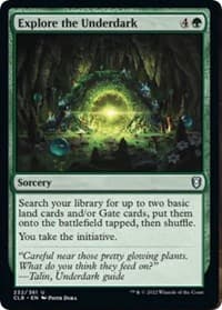 Explore the Underdark - Commander Legends: Battle for Baldur's Gate - Magic: The Gathering card