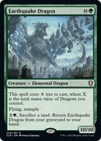 Earthquake Dragon - Commander Legends: Battle for Baldur's Gate - Magic: The Gathering card