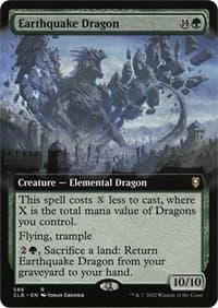 Earthquake Dragon (Extended Art) - Commander Legends: Battle for Baldur's Gate - Magic: The Gathering card