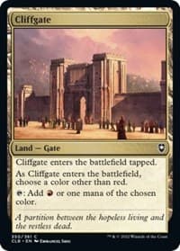 Cliffgate - Commander Legends: Battle for Baldur's Gate - Magic: The Gathering card