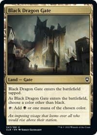 Black Dragon Gate - Commander Legends: Battle for Baldur's Gate - Magic: The Gathering card