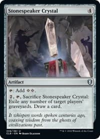 Stonespeaker Crystal - Commander Legends: Battle for Baldur's Gate - Magic: The Gathering card