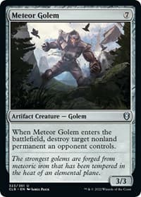 Meteor Golem - Commander Legends: Battle for Baldur's Gate - Magic: The Gathering card