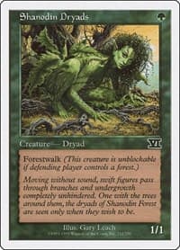 Shanodin Dryads - Classic Sixth Edition - Magic: The Gathering card