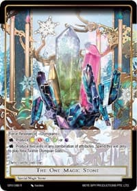 The One Magic Stone - Game of Gods: Revolution - Force of Will card