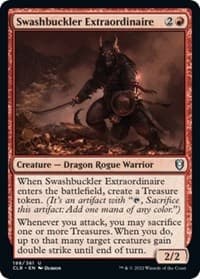 Swashbuckler Extraordinaire - Commander Legends: Battle for Baldur's Gate - Magic: The Gathering card
