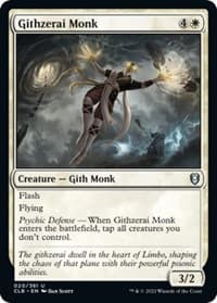 Githzerai Monk - Commander Legends: Battle for Baldur's Gate - Magic: The Gathering card