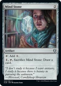 Mind Stone - Commander Legends: Battle for Baldur's Gate - Magic: The Gathering card