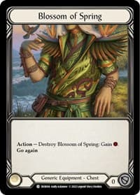 Blossom of Spring (Dorinthea) - Classic Battles: Rhinar vs Dorinthea - Flesh and Blood TCG card