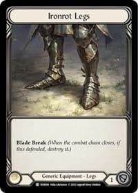 Ironrot Legs - Classic Battles: Rhinar vs Dorinthea - Flesh and Blood TCG card