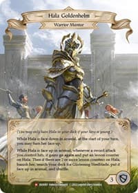Hala Goldenhelm - Classic Battles: Rhinar vs Dorinthea - Flesh and Blood TCG card