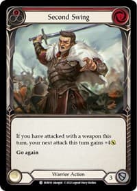 Second Swing - Classic Battles: Rhinar vs Dorinthea - Flesh and Blood TCG card