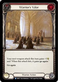 Warriors Valor - Classic Battles: Rhinar vs Dorinthea - Flesh and Blood TCG card