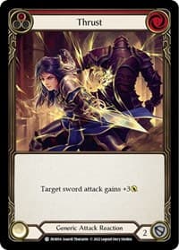 Thrust - Classic Battles: Rhinar vs Dorinthea - Flesh and Blood TCG card