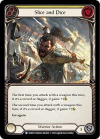 Slice and Dice - Classic Battles: Rhinar vs Dorinthea - Flesh and Blood TCG card