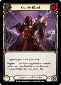 Out for Blood - Classic Battles: Rhinar vs Dorinthea - Flesh and Blood TCG card