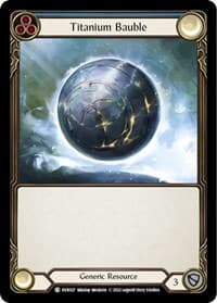 Titanium Bauble (Dorinthea) - Classic Battles: Rhinar vs Dorinthea - Flesh and Blood TCG card