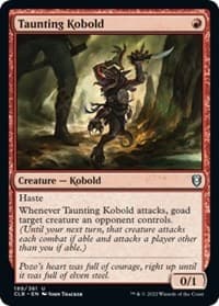 Taunting Kobold - Commander Legends: Battle for Baldur's Gate - Magic: The Gathering card
