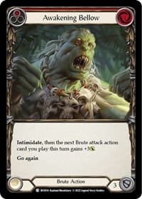 Awakening Bellow - Classic Battles: Rhinar vs Dorinthea - Flesh and Blood TCG card