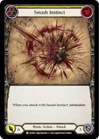 Smash Instinct - Classic Battles: Rhinar vs Dorinthea - Flesh and Blood TCG card