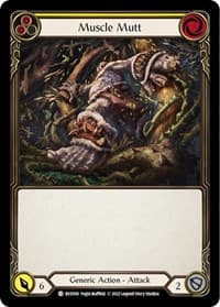 Muscle Mutt - Classic Battles: Rhinar vs Dorinthea - Flesh and Blood TCG card