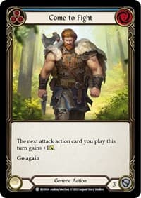 Come to Fight - Classic Battles: Rhinar vs Dorinthea - Flesh and Blood TCG card