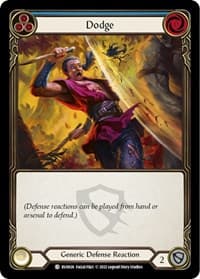Dodge - Classic Battles: Rhinar vs Dorinthea - Flesh and Blood TCG card