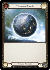 Titanium Bauble (Rhinar) - Classic Battles: Rhinar vs Dorinthea - Flesh and Blood TCG card