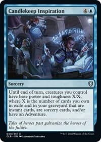 Candlekeep Inspiration - Commander Legends: Battle for Baldur's Gate - Magic: The Gathering card