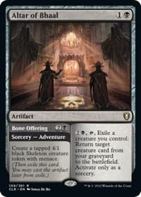 Altar of Bhaal - Commander Legends: Battle for Baldur's Gate - Magic: The Gathering card