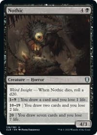 Nothic - Commander Legends: Battle for Baldur's Gate - Magic: The Gathering card