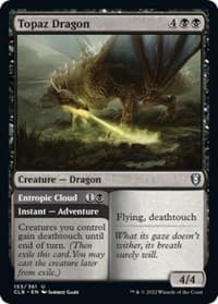 Topaz Dragon - Commander Legends: Battle for Baldur's Gate - Magic: The Gathering card