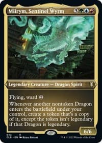Miirym, Sentinel Wyrm (Foil Etched) - Commander Legends: Battle for Baldur's Gate - Magic: The Gathering card