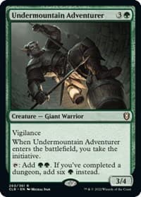 Undermountain Adventurer - Commander Legends: Battle for Baldur's Gate - Magic: The Gathering card