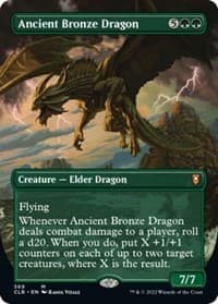 Ancient Bronze Dragon (Borderless) - Commander Legends: Battle for Baldur's Gate - Magic: The Gathering card