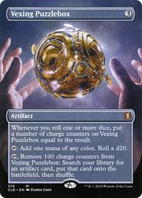 Vexing Puzzlebox (Borderless) - Commander Legends: Battle for Baldur's Gate - Magic: The Gathering card
