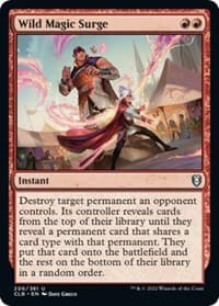 Wild Magic Surge - Commander Legends: Battle for Baldur's Gate - Magic: The Gathering card