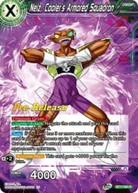 Neiz, Cooler's Armored Squadron - Ultimate Squad Pre-Release Cards - Dragon Ball Super: Masters card