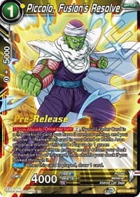 Piccolo, Fusion's Resolve - Ultimate Squad Pre-Release Cards - Dragon Ball Super: Masters card