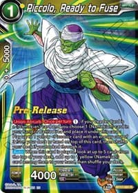 Piccolo, Ready to Fuse - Ultimate Squad Pre-Release Cards - Dragon Ball Super: Masters card