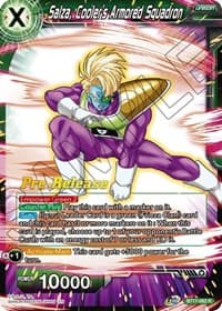 Salza, Cooler's Armored Squadron - Ultimate Squad Pre-Release Cards - Dragon Ball Super: Masters card