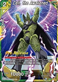 Cell, the Awakened - Ultimate Squad Pre-Release Cards - Dragon Ball Super: Masters card