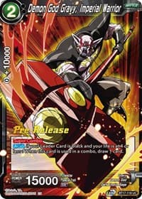 Demon God Gravy, Imperial Warrior - Ultimate Squad Pre-Release Cards - Dragon Ball Super: Masters card