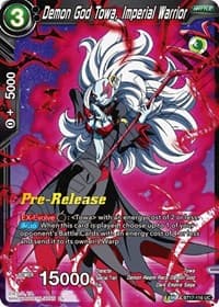 Demon God Towa, Imperial Warrior - Ultimate Squad Pre-Release Cards - Dragon Ball Super: Masters card