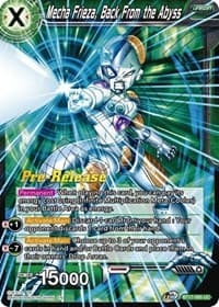 Mecha Frieza, Back From the Abyss - Ultimate Squad Pre-Release Cards - Dragon Ball Super: Masters card