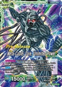 Meta-Cooler // Meta-Cooler Core, Unlimited Power - Ultimate Squad Pre-Release Cards - Dragon Ball Super: Masters card