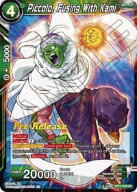 Piccolo, Fusing With Kami - Ultimate Squad Pre-Release Cards - Dragon Ball Super: Masters card