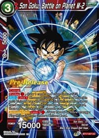 Son Goku, Battle on Planet M-2 - Ultimate Squad Pre-Release Cards - Dragon Ball Super: Masters card