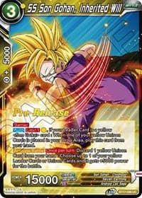 SS Son Gohan, Inherited Will - Ultimate Squad Pre-Release Cards - Dragon Ball Super: Masters card